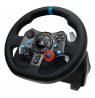 Logitech G 991-000539 Gaming Controller Aluminium, Black USB Steering wheel + pedals + headset PC, PlayStation 4, PlayStation 5,