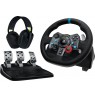 Logitech G 991-000539 Gaming Controller Aluminium, Black USB Steering wheel + pedals + headset PC, PlayStation 4, PlayStation 5,