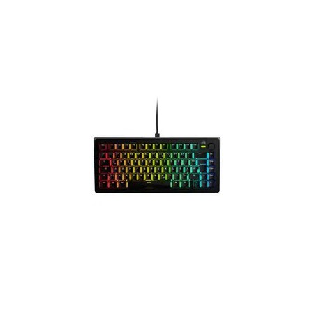 Glorious GMMK 3 75% Custom Gaming Keyboard - Pre-Built, ISO (DE), Fox Switches, Black