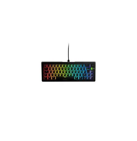 Glorious GMMK 3 65% Custom Gaming Keyboard - Pre-Built, ISO (DE), Fox Switches, Black