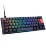 Ducky One 3 Cosmic Blue Mini Gaming Keyboard, RGB LED - MX-Ergo-Clear