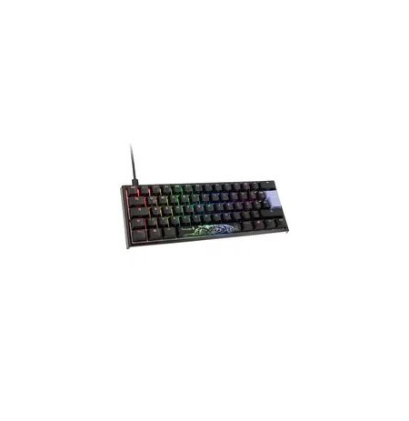 Ducky One 2 Pro Mini Gaming Keyboard, RGB LED - Cherry Black
