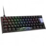 Ducky One 2 Pro Mini Gaming Keyboard, RGB LED - Cherry Black