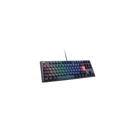 Ducky One 3 Cosmic Blue TKL Gaming Keyboard, RGB LED - MX-Ergo-Clear