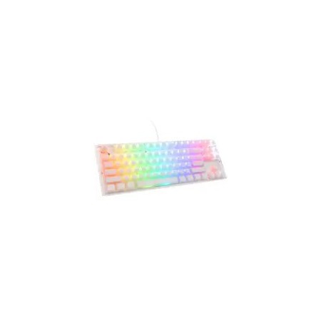 Ducky One 3 Aura White TKL Gaming Keyboard, RGB LED - Kailh Jellyfish Y (US)