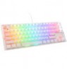 Ducky One 3 Aura White TKL Gaming Keyboard, RGB LED - Kailh Jellyfish Y (US)