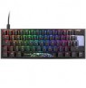 Ducky One 2 Pro Mini Gaming Keyboard, RGB LED - Cherry Silent Red