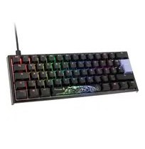 Ducky One 2 Pro Mini Gaming Keyboard, RGB LED - Cherry Red