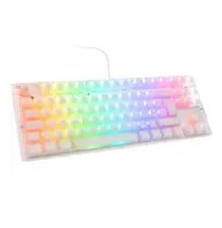 Ducky One 3 Aura White TKL Gaming Keyboard, RGB LED - Kailh Jellyfish Y