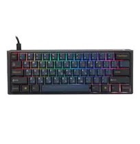 Ducky One 3 Pro Mini Nazca Line Gaming Keyboard, mechanical, 8,000 Hz, Hot Swap, RGB - Cherry MX2A Speed Silver, ANSI (US)