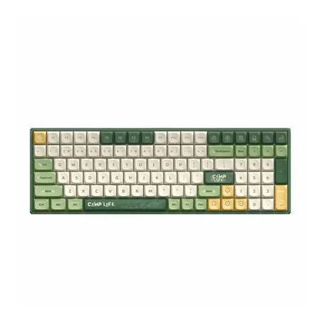 IQUNIX F97 Camping Wireless Gaming Keyboard, RGB - MX-Brown-Switches (US)
