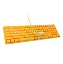 Ducky One 3 Yellow Gaming Keyboard, RGB LED - MX-Blue (US)