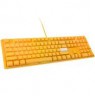 Ducky One 3 Yellow Gaming Keyboard, RGB LED - MX-Blue (US)