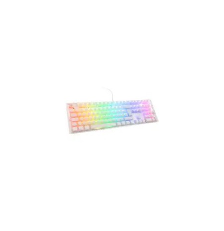 Ducky One 3 Aura White Gaming Keyboard, RGB LED - Kailh Jellyfish Y