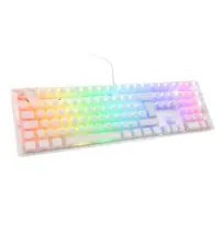Ducky One 3 Aura White Gaming Keyboard, RGB LED - Kailh Jellyfish Y