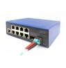 DIGITUS Switch 8+2-Port L2 managed Gigabit Ethernet PoE