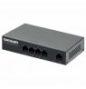 INTELLINET 5-Port Gigabit Ethernet PoE+ Switch 4x PSE PoE+
