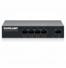 INTELLINET 5-Port Gigabit Ethernet PoE+ Switch 4x PSE PoE+