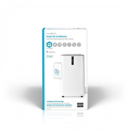 Nedis WIFIACMB1WT12 portable air conditioner 62 dB White