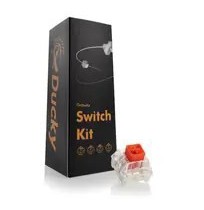 Ducky Kailh Box Red Switches, mechanical, 3-pin, linear, MX-Stem, 45g - 110 pieces