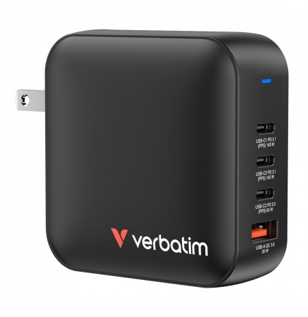 Verbatim Mini GaN Charger 165W