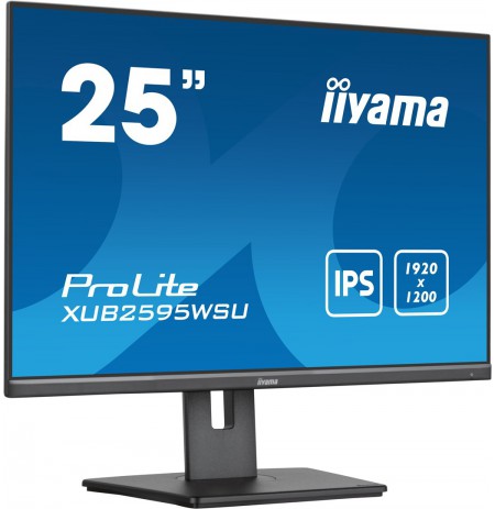 IIYAMA 63.4cm (25")   XUB2595WSU-B5 16:10 HDMI+DP+USB IPS retail