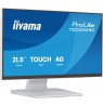 iiyama ProLite T2252MSC-W2AG computer monitor 54.5 cm (21.4") 1920 x 1080 pixels Full HD LCD Touchscreen White