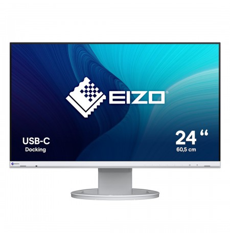 EIZO FlexScan EV2480-WT computer monitor 60.5 cm (23.8") 1920 x 1080 pixels Full HD LCD White