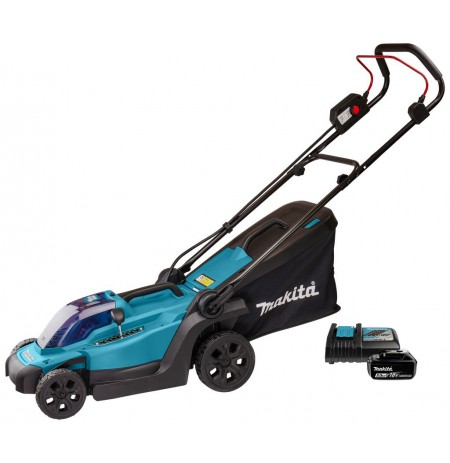 Makita DLM330RT lawn mower Push lawn mower Battery Black, Blue