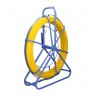 FIBERGLASS CABLE PULLING MACHINE 4.5mm / 100m (REMOTE CONTROL / STEEL) PE + STAND