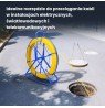 FIBERGLASS CABLE PULLING MACHINE 4.5mm / 100m (REMOTE CONTROL / STEEL) PE + STAND