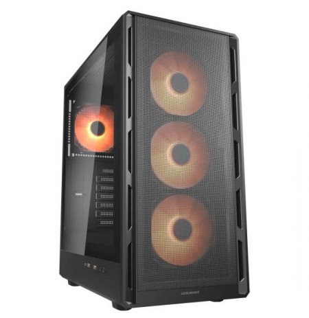 COUGAR Midi Tower Case Airface Pure PRO, ARGB, Black