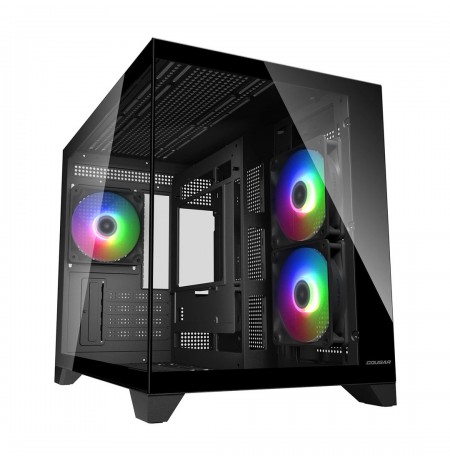 COUGAR Mini Tower Case, FV150 ARGB, Black