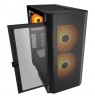 COUGAR Midi Tower Case, Airface FLO, ARGB, Black