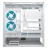 COUGAR Midi Tower Case, CFV235 Vision, ARGB, LCD Display, Glass, White
