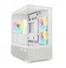 Sharkoon MK7 ARGB mATX Case 2xGlass White