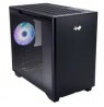 InWin A3 Mini-Tower Tempered Glass - black