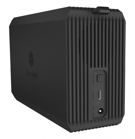 ICY BOX IB-RD3720-CU3 HDD/SSD enclosure Black 2.5/3.5"