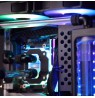 RAIJINTEK PAEAN Mini Mini Tower Black