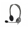 Logitech | LGT-H110 | Stereo headset | Black, Silver