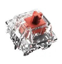 Glorious Fox Ultralight Switches, mechanical, 5-pin, linear, MX-Stem, 30g - lubed, 110 pieces