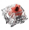 Glorious Fox Ultralight Switches, mechanical, 5-pin, linear, MX-Stem, 30g - lubed, 110 pieces
