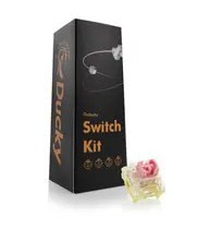 Ducky TTC Gold Pink Switch, mechanical, 3-pin, linear, MX-Stem, 37g - 110 pieces