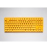 Ducky One 3 Yellow TKL Gaming Keyboard, RGB LED - MX-Red