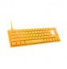 Ducky One 3 Yellow SF Gaming Keyboard, RGB LED - MX-Blue