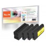 Peach PI300-1031 ink cartridge 4 pc(s) Compatible High (XL) Yield Black, Cyan, Pink, Yellow