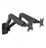 LogiLink BP0146 monitor mount / stand 81.3 cm (32") Wall Black