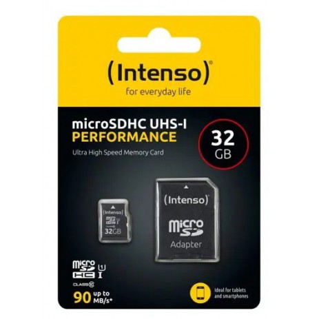 Intenso microSDHC 32GB Class 10 UHS-I U1 Performance