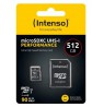 SD MicroSDXC Card 512GB Intenso UHS-I inkl. SD- Adapter retail