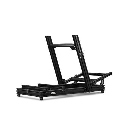 Next Level Racing Aluminium Simulator Cockpit, Wheel Plate Edition | GTElite Lite | Black